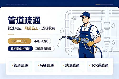廊坊管道疏通