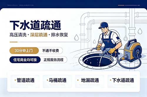 廊坊下水道疏通