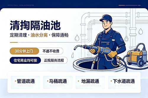 廊坊清掏隔油池